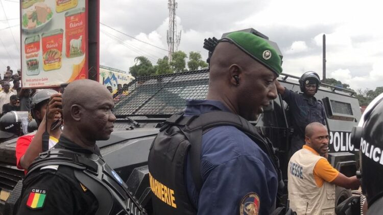 Annonce de la traque des [VA] en circulation hors Kaloum avant 17h (communiqué)