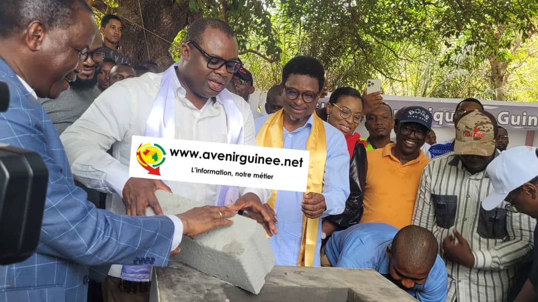 Conakry: pose de la pierre de construction d’un village numérique