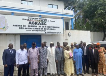 Installation à Kaloum du nouveau DG de l&rsquo;AGRASC