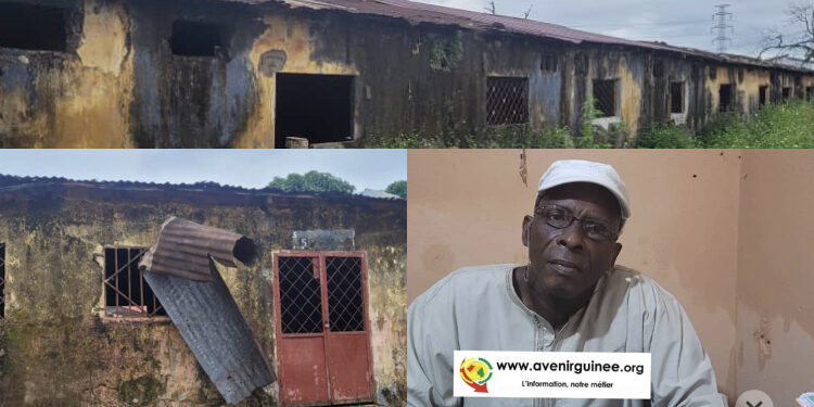 Une école à Conakry dans un état piteux : cri de cœur du principal