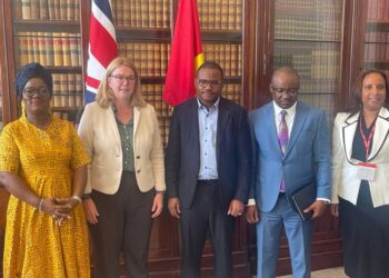 Londres: Dr Dansa Kourouma rencontre Harriet Mathews, Directrice du département Afrique et Amérique au Ministère britannique des affaires étrangères