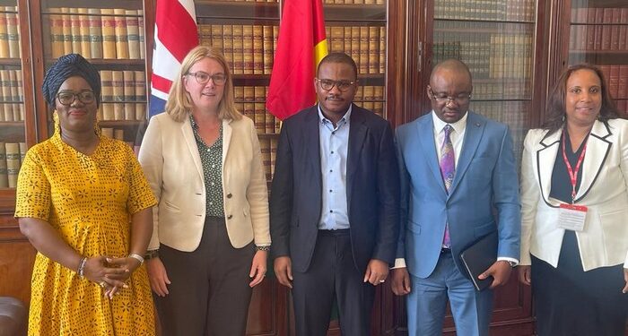 Londres: Dr Dansa Kourouma rencontre Harriet Mathews, Directrice du département Afrique et Amérique au Ministère britannique des affaires étrangères