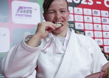 La judokate Marie Suzanne (représentante de la Guinée) est qualifiée aux JO Paris 2024