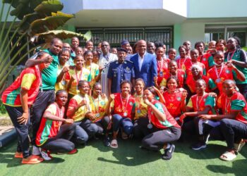 Handball : les vice-championnes reçues par le ministre Lansana Béa Diallo
