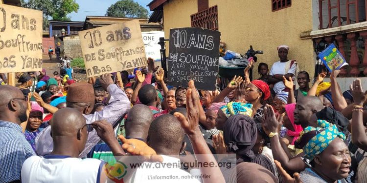 Urgent: des femmes en colère manifestent au KM 36