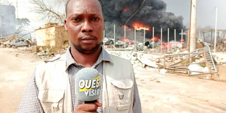 Quand le drame de l&rsquo;incendie à l&rsquo;entrepôt de Kaloum unit les Guinéens ( Kaba kouyaté, journaliste)