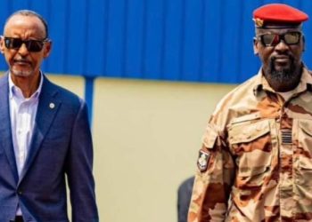 Gl Doumbouya se rend au Rwanda pour une visite de travail