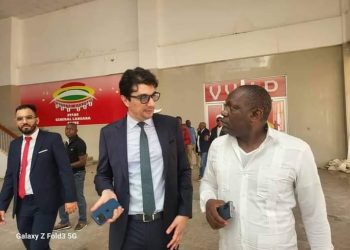Finition des travaux du stade GLC de Nongo : Aboubacar Sampil et des experts marocains sur le terrain