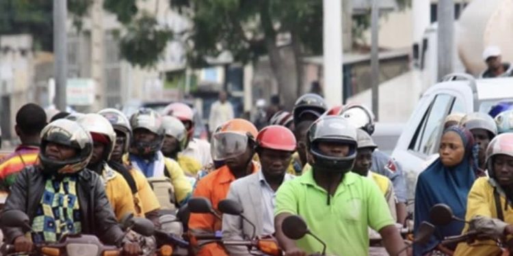 Les conducteurs de motos-taxi en grève ce lundi (déclaration)
