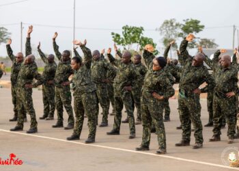 Kalako: le gouvernement Bah Oury sur le terrain militaire (images)