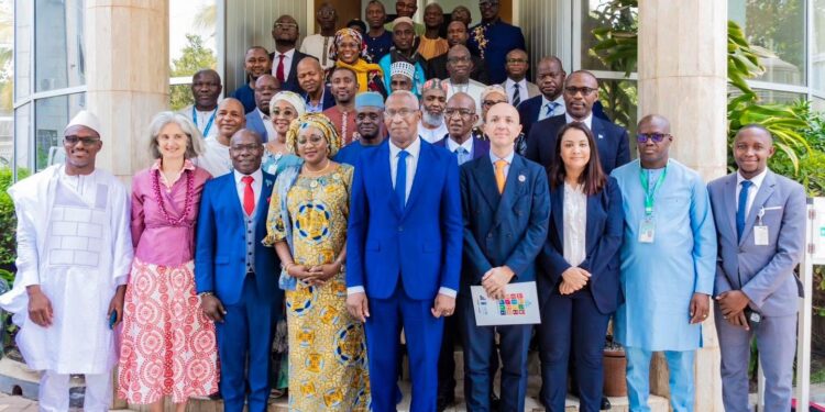 Le PM Bah Oury préside la 1ère réunion du comité de pilotage conjoint des projets financés par le PBF