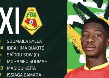Guinée VS Indonésie : voici le 11 départ de KABA Diawara