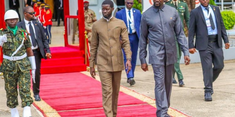 Djomaye Faye a quitté Conakry, voici le Communiqué conjoint des deux pays