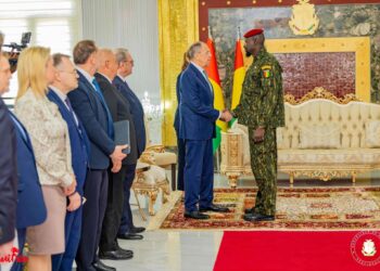 Diplomatie : Sergueï LAVROV, Ministre des Affaires Étrangères de la Fédération de Russie en visite officielle à Conakry