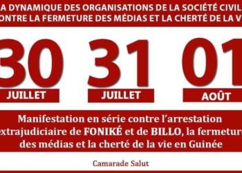 Dernière minute : la dynamique des OSC maintient sa série de manifestations