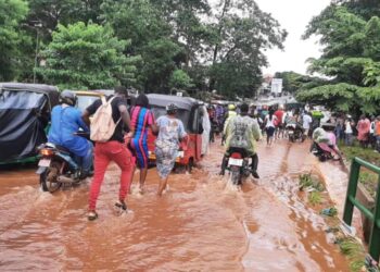 Les eaux de ruissellement emportent un enfant de 3 ans, à Sonfonia