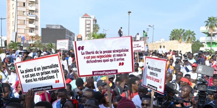 Au Sénégal, une « journée sans presse » très suivie pour alerter sur les difficultés des médias