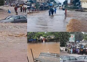 Inondations à Conakry : les fortes pluies submergent plusieurs quartiers de la capitale