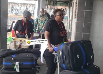Conakry : l&rsquo;orchestre féminin des Amazones rentre après sa participation remarquée au XVIe Festival International de Musique Militaire à Moscou