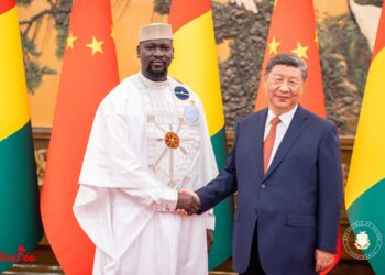 Chine: Rencontre historique entre les présidents Xi Jinping et Mamadi Doumbouya