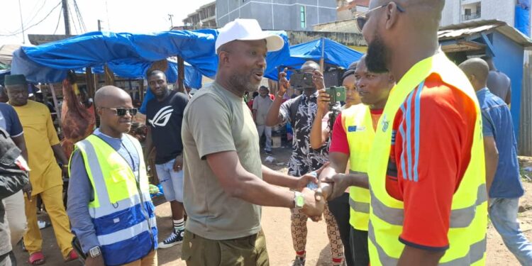 Assainissement à Ratoma : Ahmed Sékou promet un suivi régulier des sites dégagés