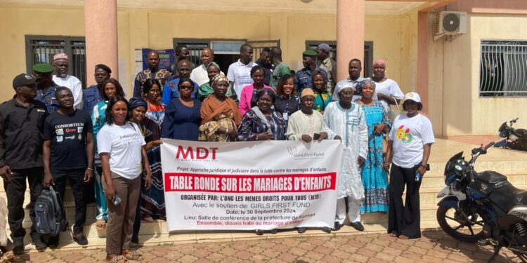 L’ONG, Les Mêmes Droits Pour Tous – MDT et Girls First Fund intensifient les actions pour mettre fin aux mariages d’enfants en République de Guinée