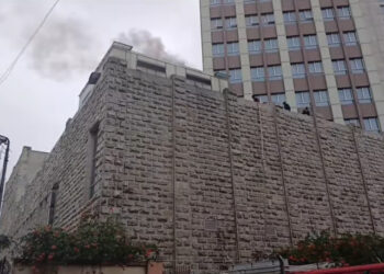 Urgent : Incendie à l’hôtel Kaloum