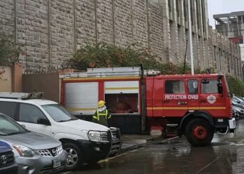 Dernière minute : l’incendie à l’hôtel Kaloum maîtrisé !