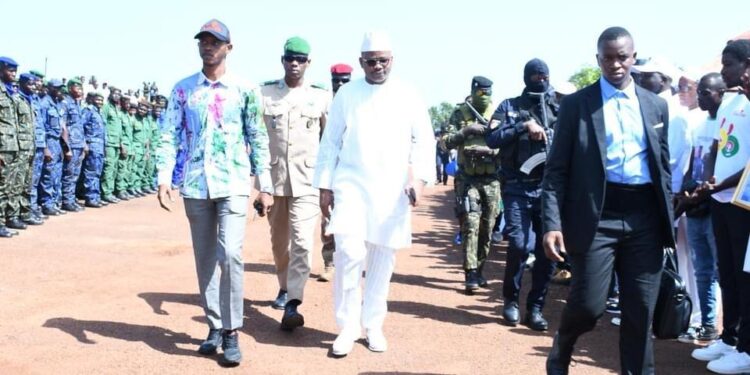 Fête de l’indépendance : Faranah accueille le Président du CNT