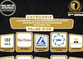 15ème édition du Gala des 50 entreprises les plus performantes de la Guinée :  Le voting grand public lancé (COMMUNIQUÉ)