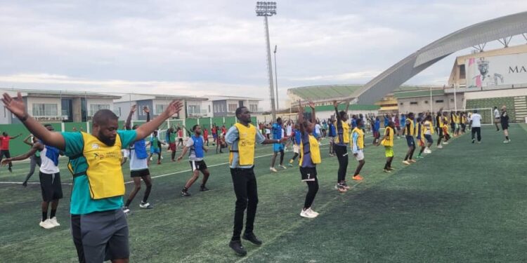 Lancement officiel des “Samedis Olympiques” au stade Petit Sory de Conakry