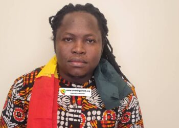 Diah Aly, le jeune défenseur du Général Mamadi Doumbouya, de retour en Guinée