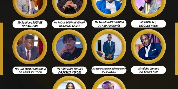 15ème édition GUINEA COMPANY AWARDS 2024 :  hommage aussi aux jeunes  entrepreneurs qui façonnent le futur de la Guinée