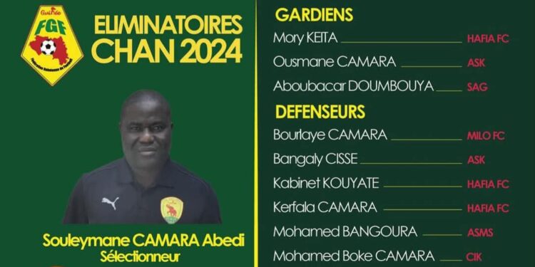 Championnat d&rsquo;Afrique des Nations: la liste des joueurs convoqués publiée