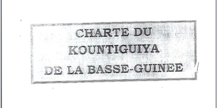 Exclusif : cette charte qui définit les règles de désignation du Kountigui de la Basse-Guinée