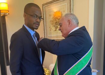 France: Léonce Hamza Houngbadji honoré par la Médaille d&rsquo;Or du Mérite Philanthropique