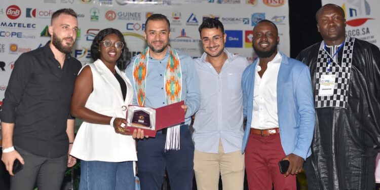 MATELEC GUINÉE, Palm d&rsquo;Or de l&rsquo;Entreprise la plus performante et la plus innovante dans le secteur de la distribution des équipements électriques en Guinée 2024