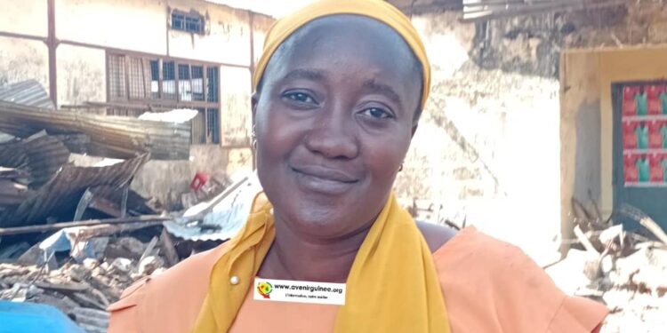 Dixinn: des zones criminogènes dégagées, Bintou Doumbouya parmi les victimes en détresse