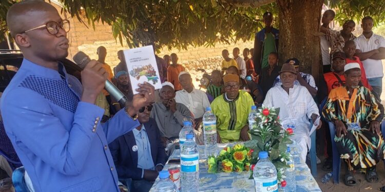 Coyah : Mohamed Cissé vante les grands axes de son livre-programme, à Bambaya
