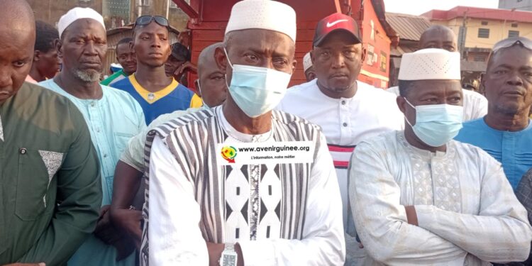 Incendie de Madina : Le syndicaliste Elhadj Ousmane Horoya Sylla déplore les dégâts « C&rsquo;est regrettable »
