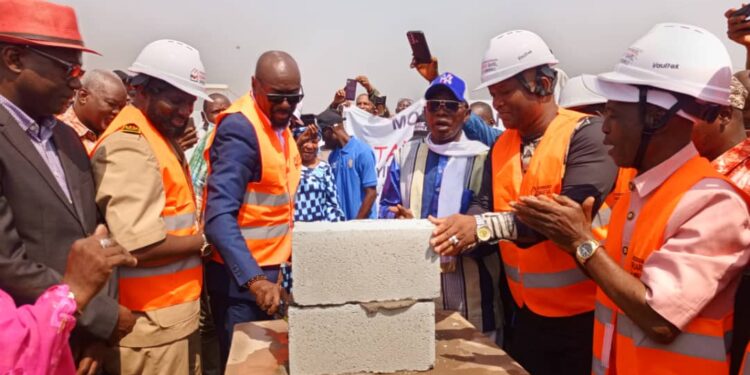 Gbessia : Lancement des travaux de construction du siège de la commune