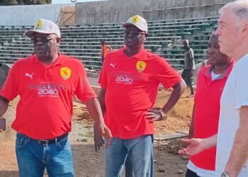 Stade 28 septembre : Michel Dussuyer satisfait de l’avancement des travaux ! 