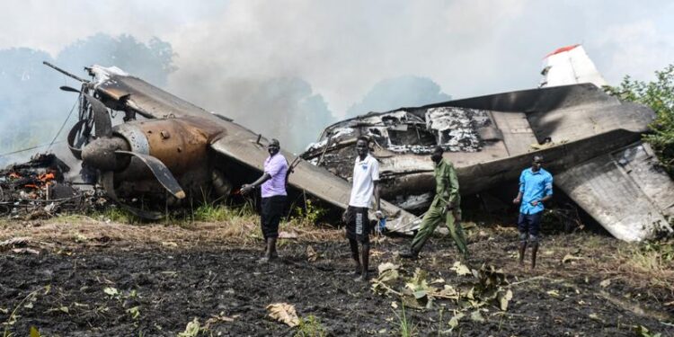 Soudan du Sud : Au moins 20 morts dans le crash d’un avion