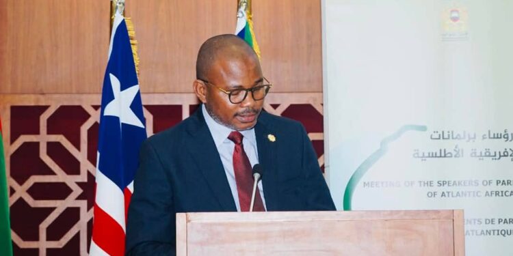 Maroc : Le Président du CNT, Dr Dansa Kourouma, présente la vision stratégique du programme Simandou 2040 aux Parlements des États Africains Atlantiques