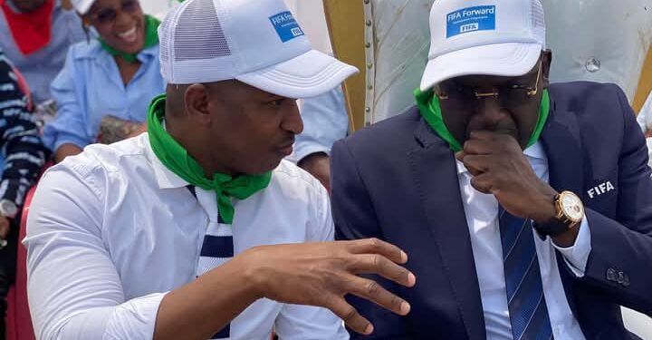 Mamou : la FIFA lance les travaux des 3 terrains offerts à la Guinée