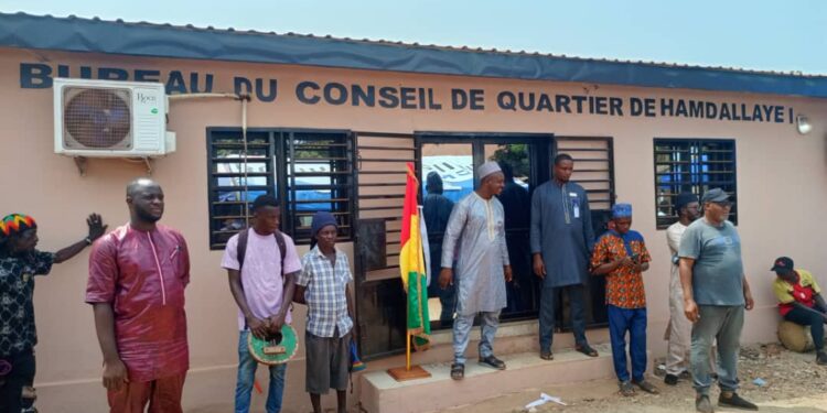 Gbessia : le conseil de quartier de Hamdallaye s&rsquo;offre un nouveau siège