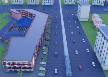 Projet de construction du centre commercial moderne Général Mamadi Doumbouya et d&rsquo;un hangar d&rsquo;une capacité de 500 places pour les femmes au marché de Cosa