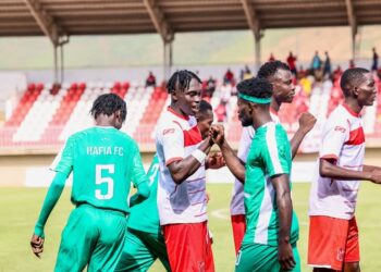 Le Hafia FC bat le Horoya devant son public et son président, à Yorokoguia