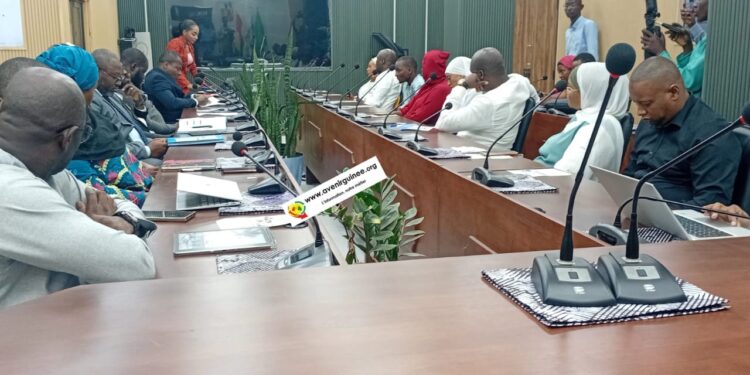 Conakry : Les Organisateurs du Salon de l’Investissement, de l’Immobilier et des Énergies pour l’Afrique reçus au ministère de l&rsquo;Habitat