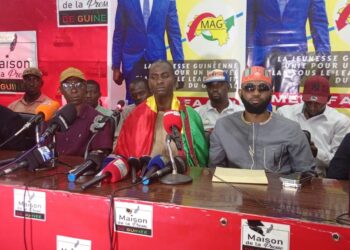 Déchirure des effigies du Gl Doumbouya sur l&rsquo;axe : Baba Alimou accuse les politiciens d&rsquo;instrumentaliser les jeunes